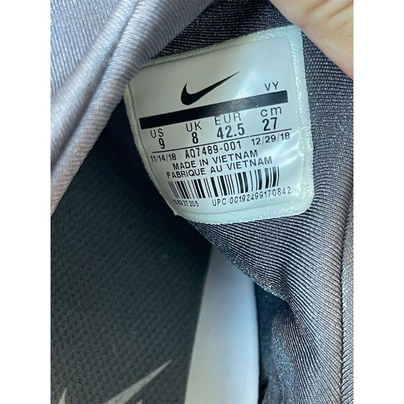 Nike Metcon Sport Men's Athletic Running Shoes Size 9 Dark Grey Low Top Sneaker - Picture 7 of 9